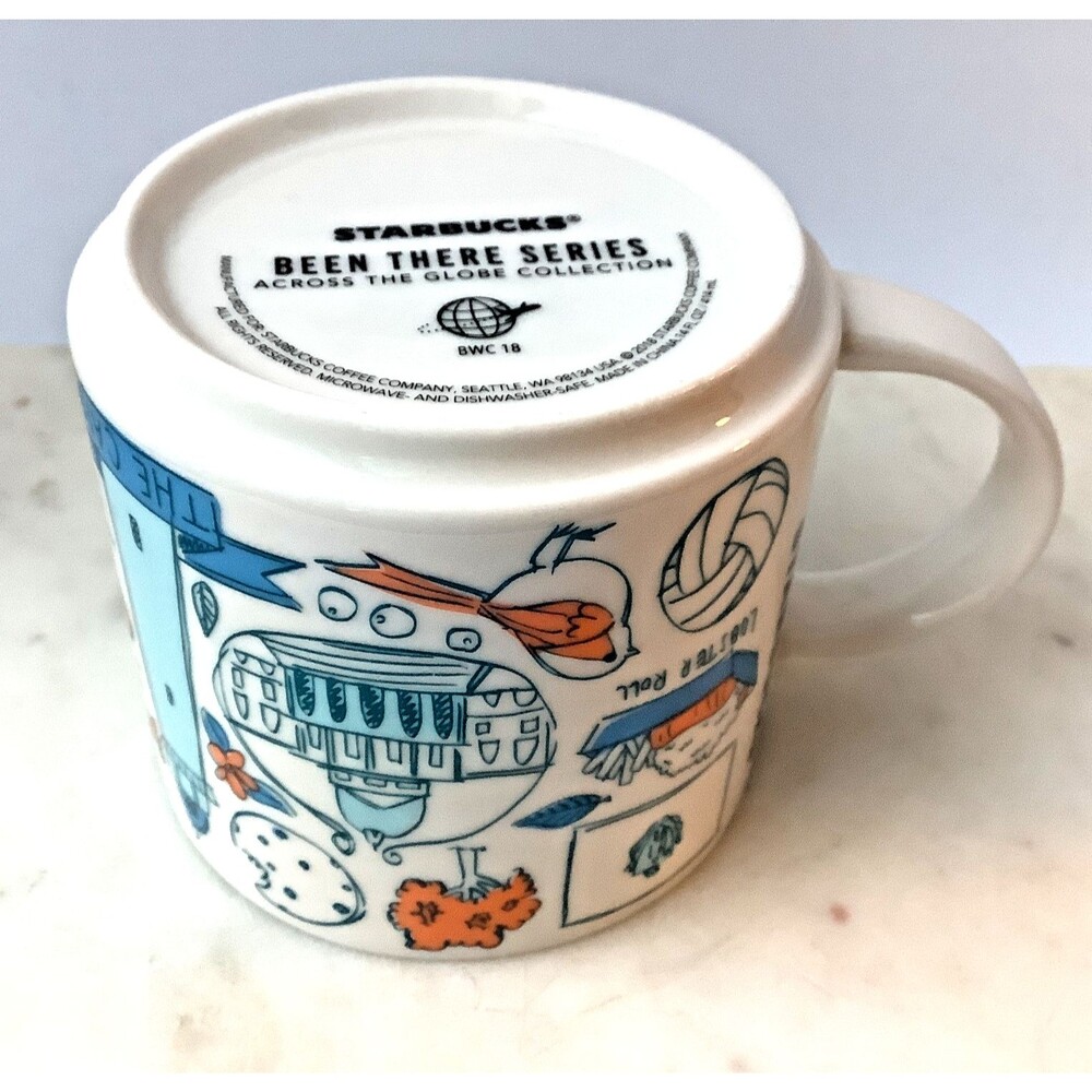 Starbucks Coffee Mug Massachusetts Been There Series 2018 Ceramic Tea Cup 14 oz - Picture 6 of 6